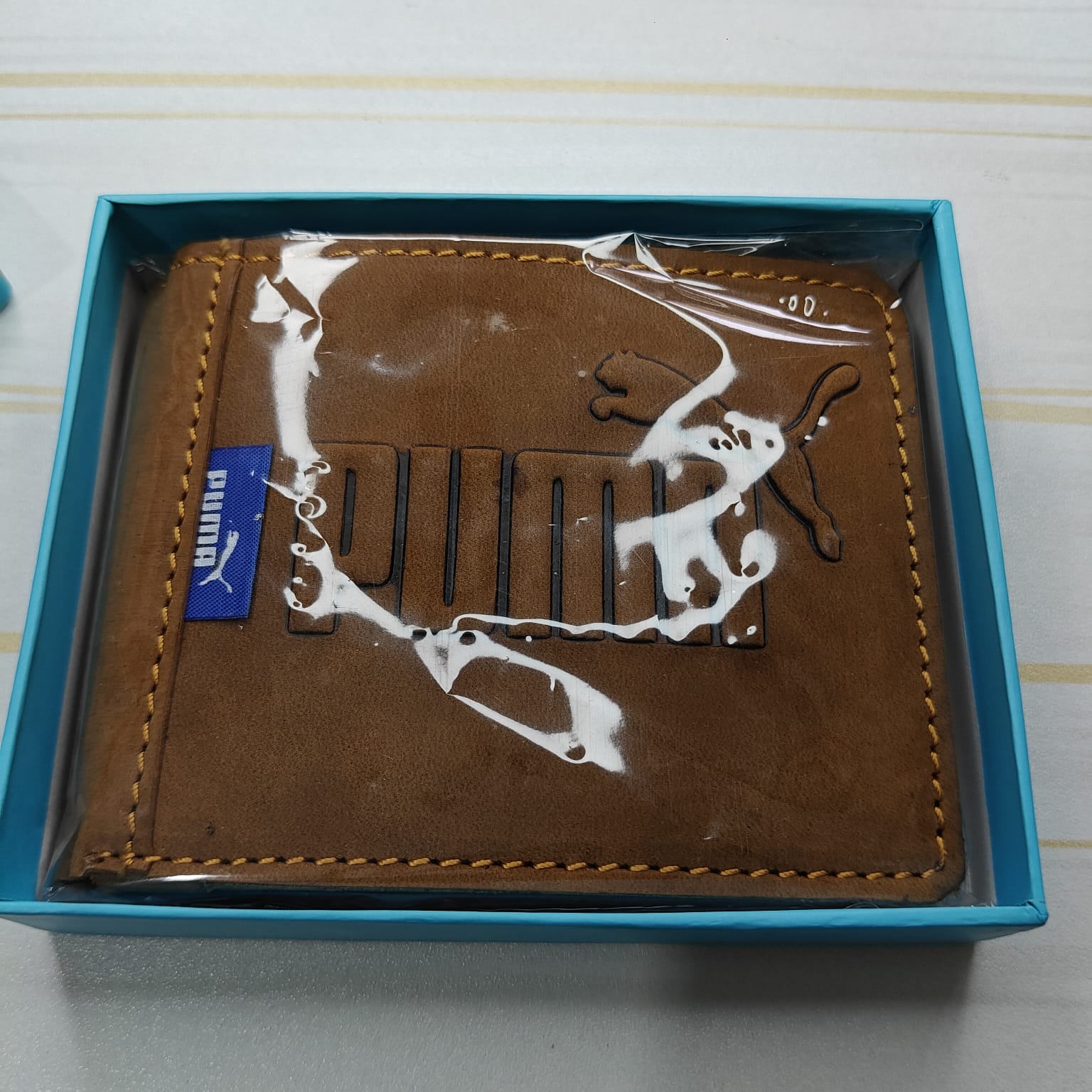 Genuine Leather Brown Wallet - Image 2
