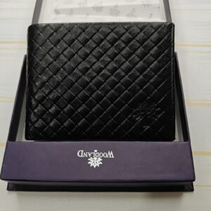 Genuine Leather Black Wallet