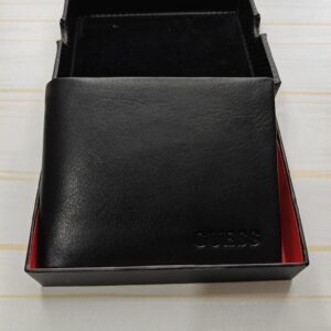 Genuine Leather Black Wallet