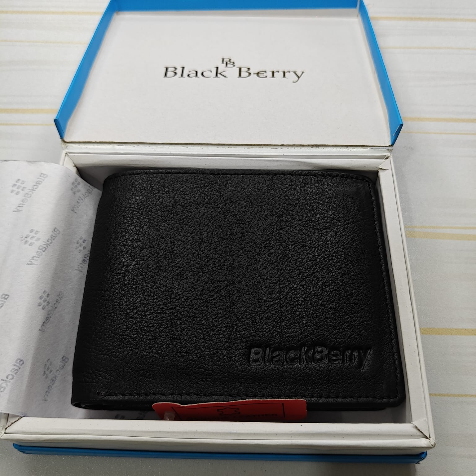 Genuine Leather Black Wallet